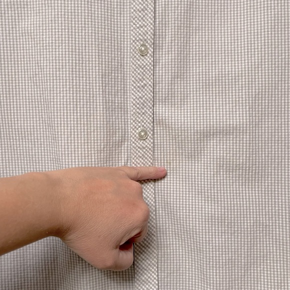 Original Penguin Heritage Slim Fit, White and Grey Micro Checker Sz XL - Picture 6 of 8